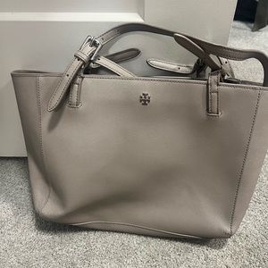 Tory Burch grey purse